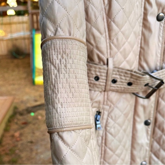 A pea in the pod maternity coat jacket quilted and belted small - Picture 8 of 9